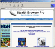 Stealth Browser Pro screenshot